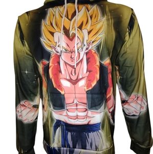Dragonball Gogeta Hoodie Anime Black (Multiple Sizes)
